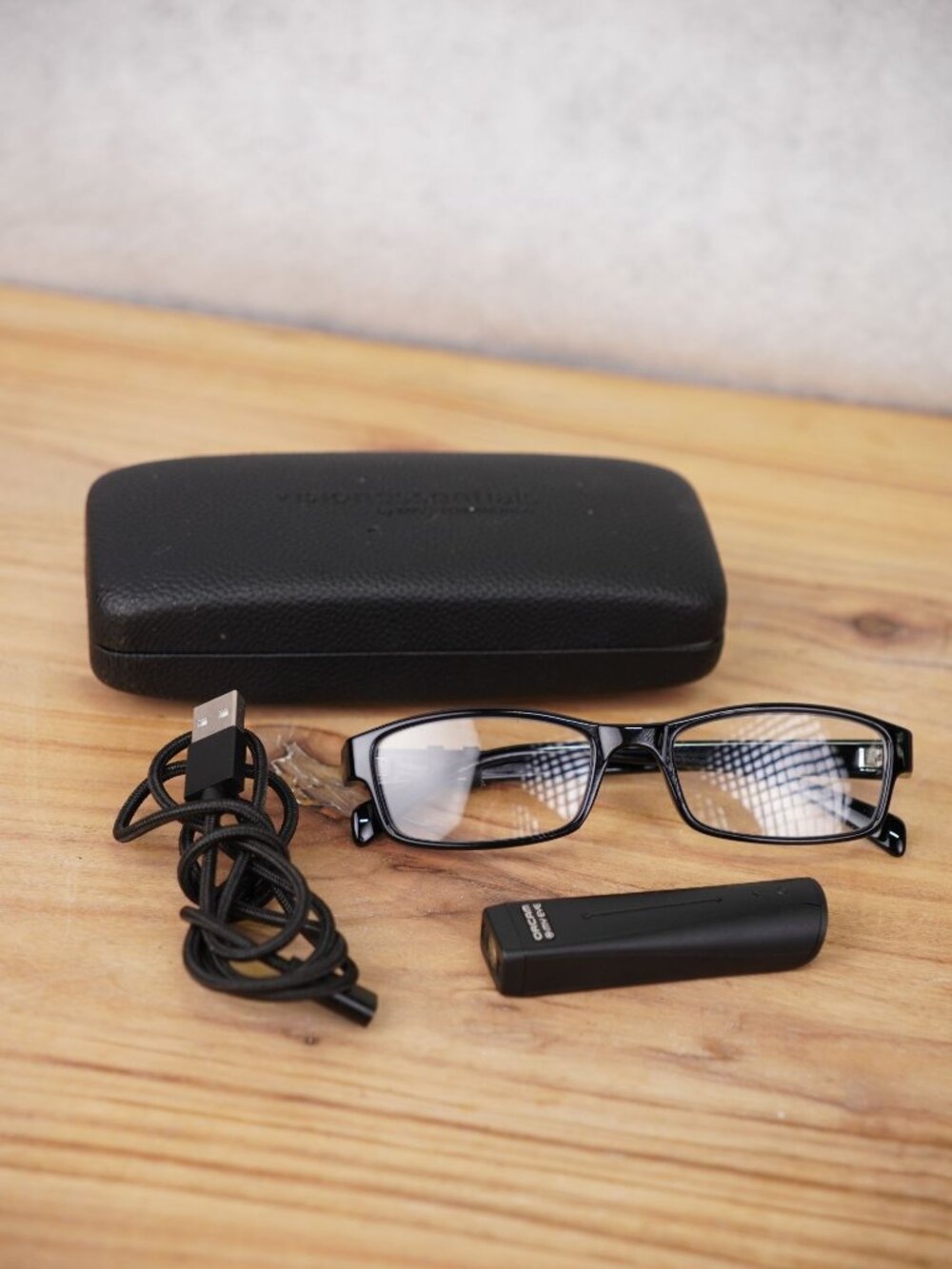 OrCam MyEye Wearable Assistive Device Low Vision Reader Smart Glasses Tested